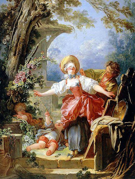 Jean Honore Fragonard Blind man s bluff game